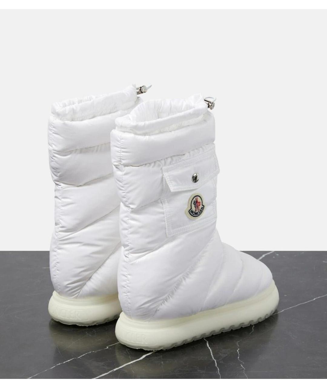 MONCLER Белые ботинки, фото 3
