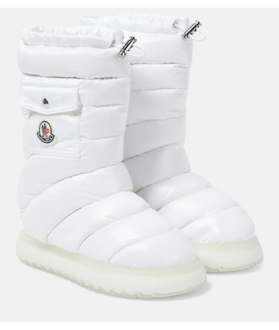 MONCLER Белые ботинки, фото 2
