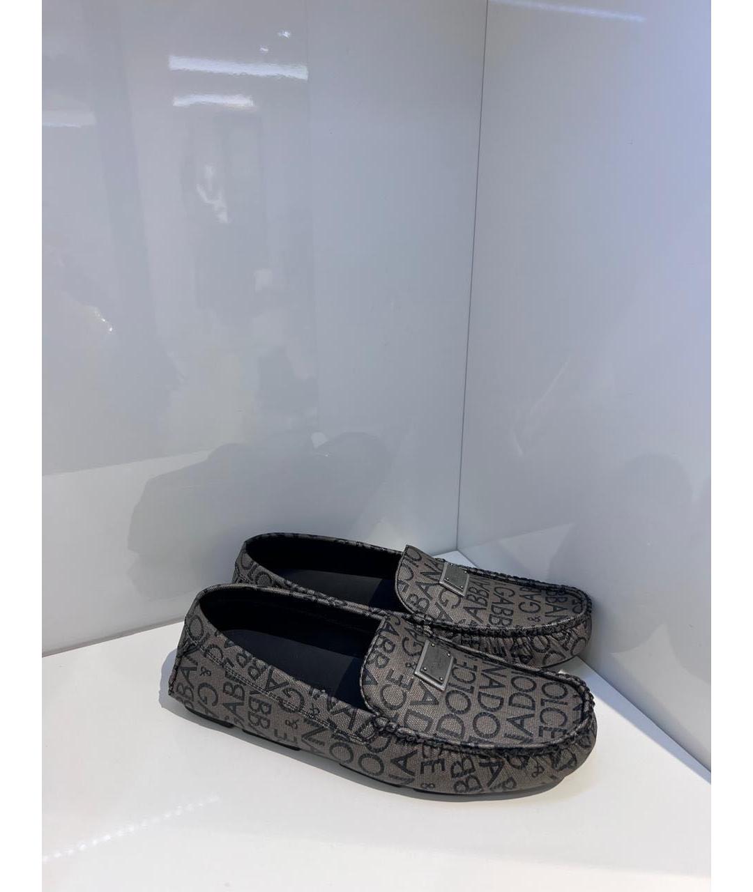 DOLCE&GABBANA Мульти кожаные мокасины, фото 2