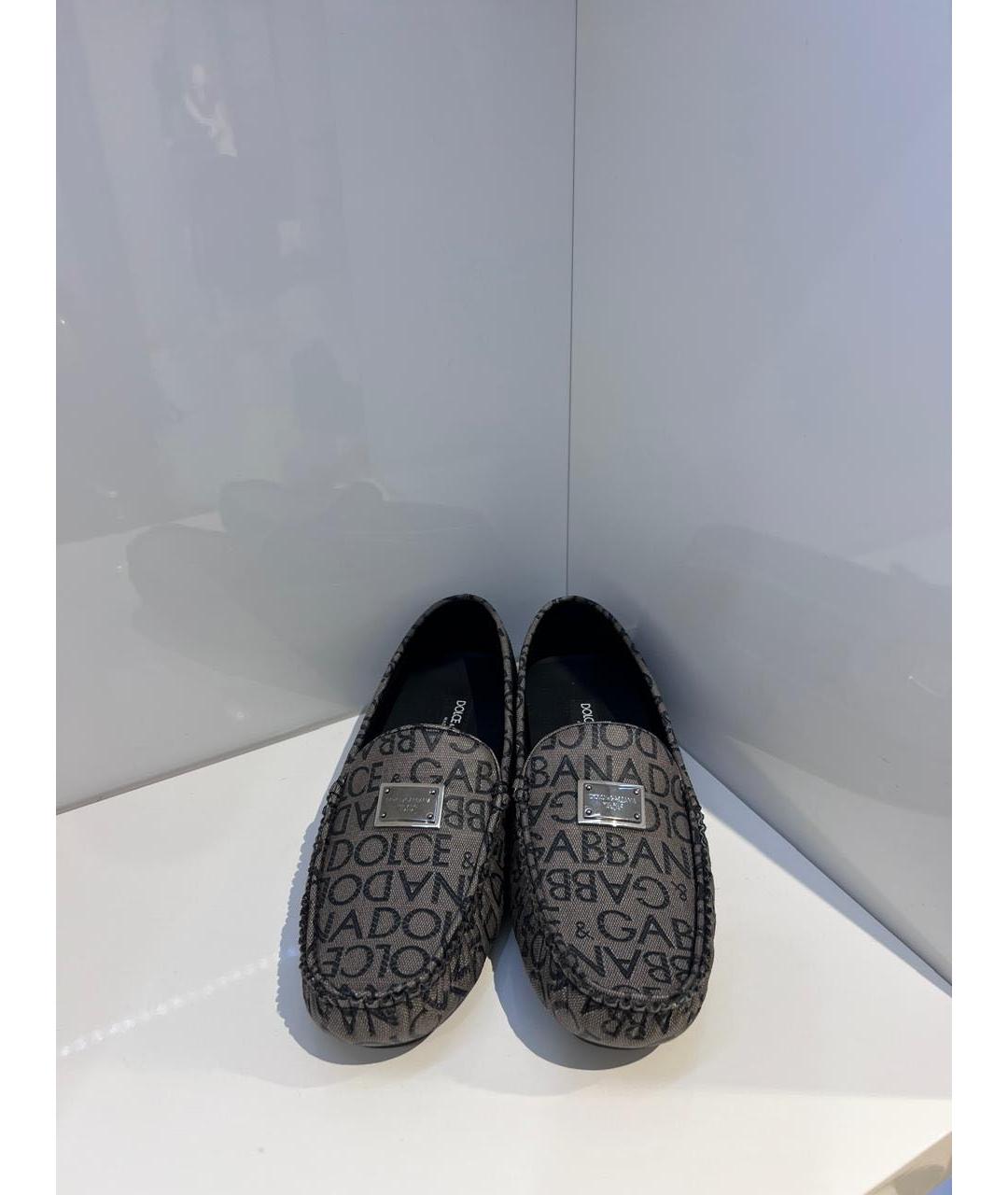 DOLCE&GABBANA Мульти кожаные мокасины, фото 3