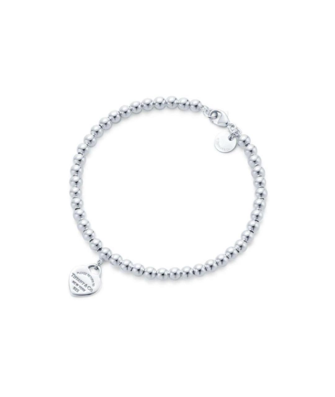 TIFFANY&CO Бирюзовый серебряный браслет, фото 3