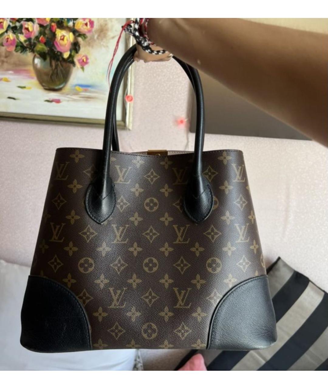 LOUIS VUITTON Коричневая сумка через плечо, фото 3