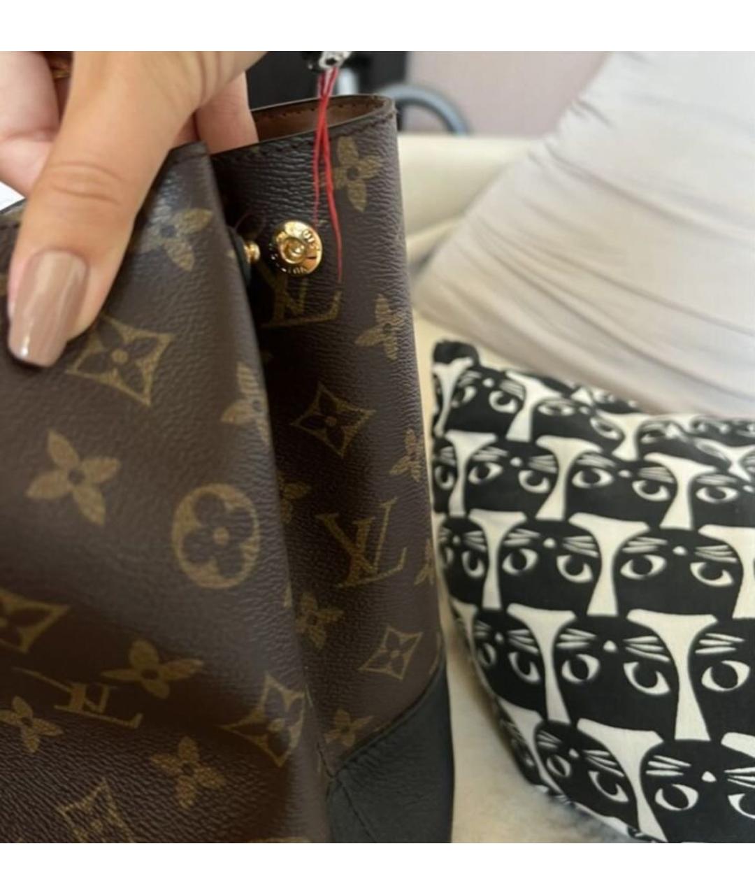 LOUIS VUITTON Коричневая сумка через плечо, фото 5