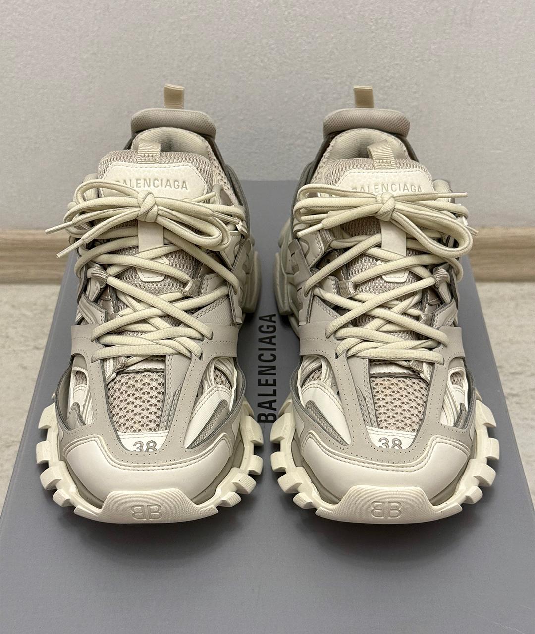 BALENCIAGA Бежевые кроссовки, фото 3