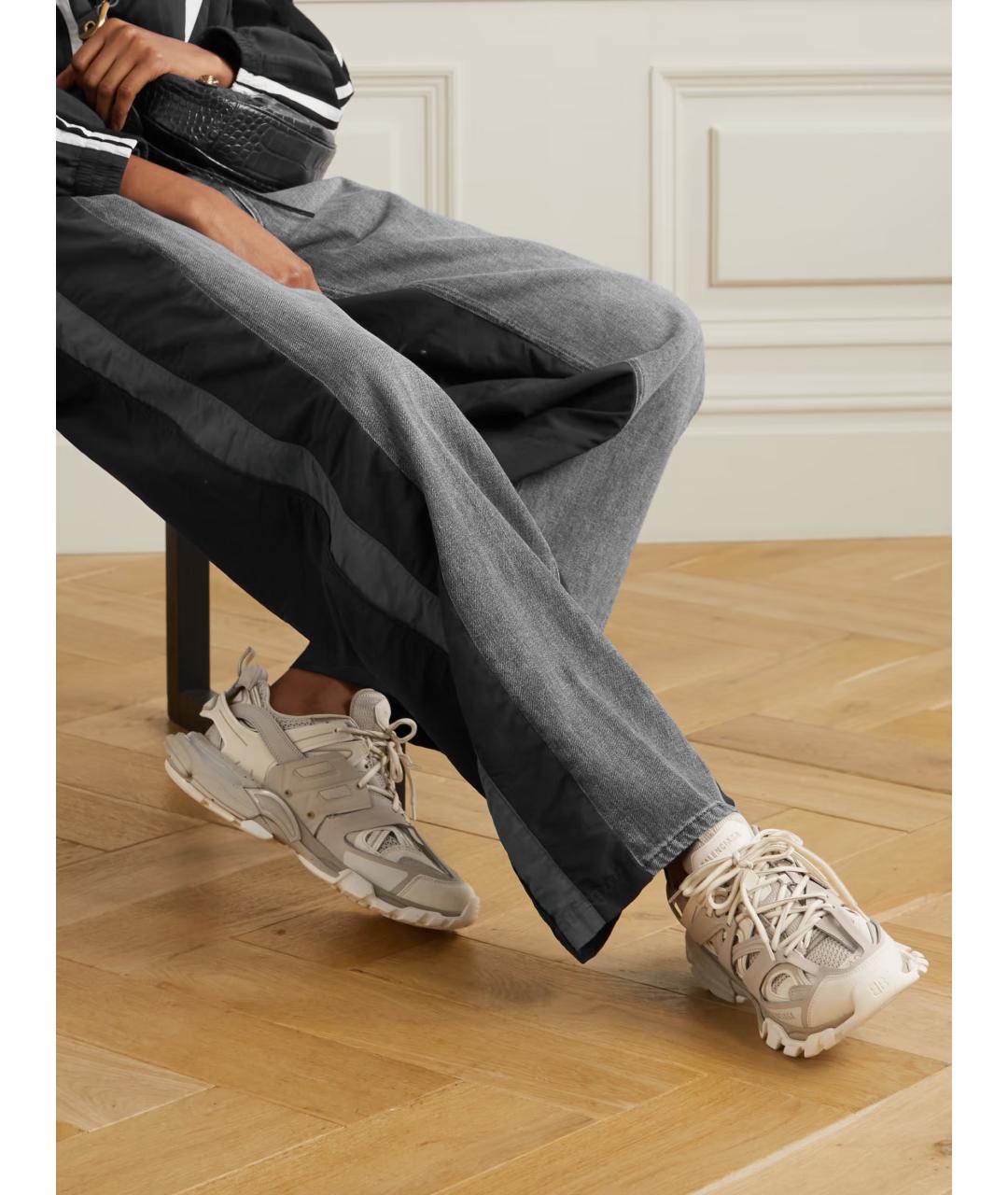 BALENCIAGA Бежевые кроссовки, фото 8