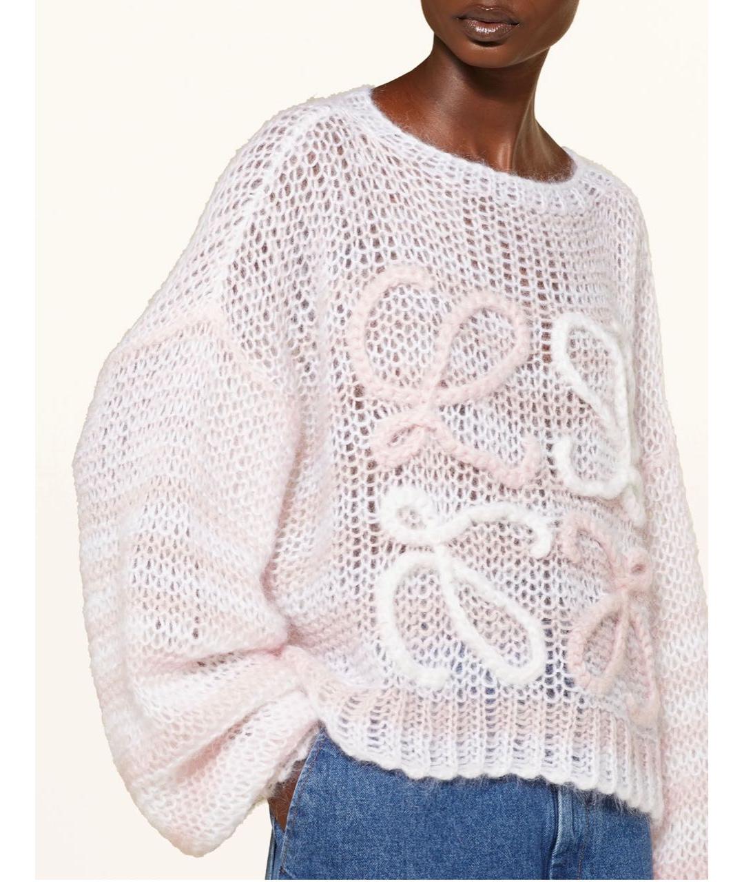 LOEWE Розовый джемпер / свитер, фото 3