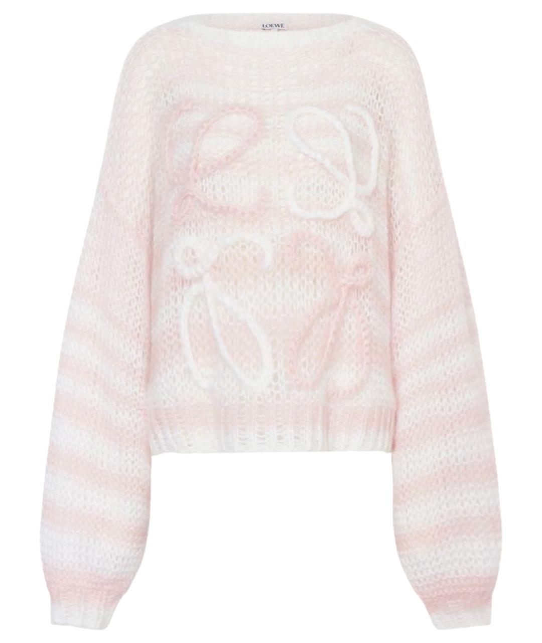 LOEWE Розовый джемпер / свитер, фото 1