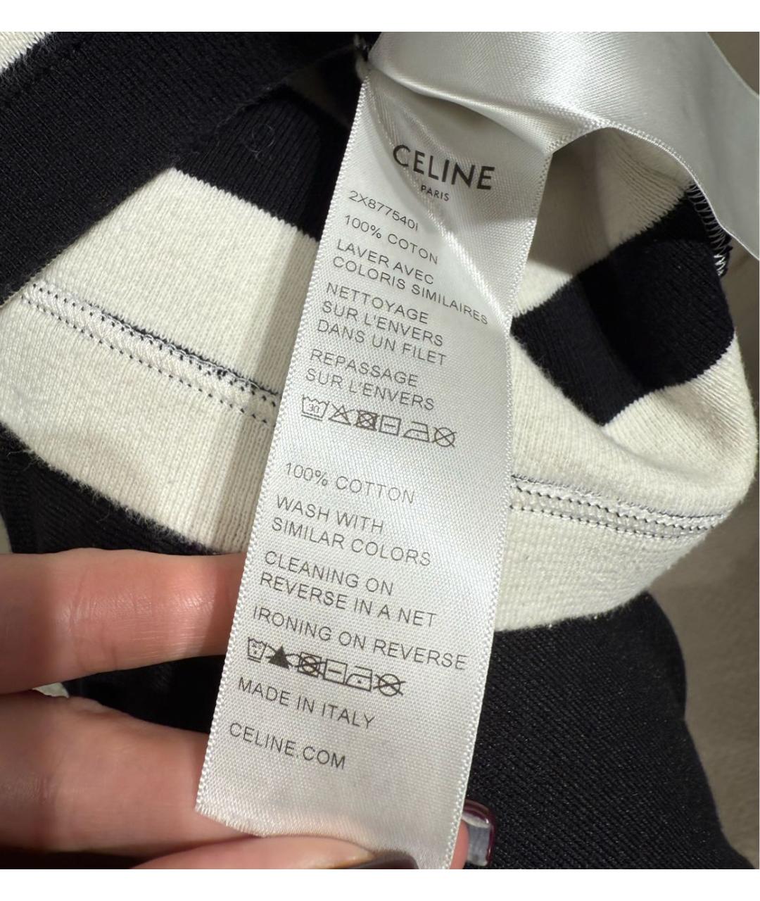 CELINE Хлопковый джемпер / свитер, фото 8