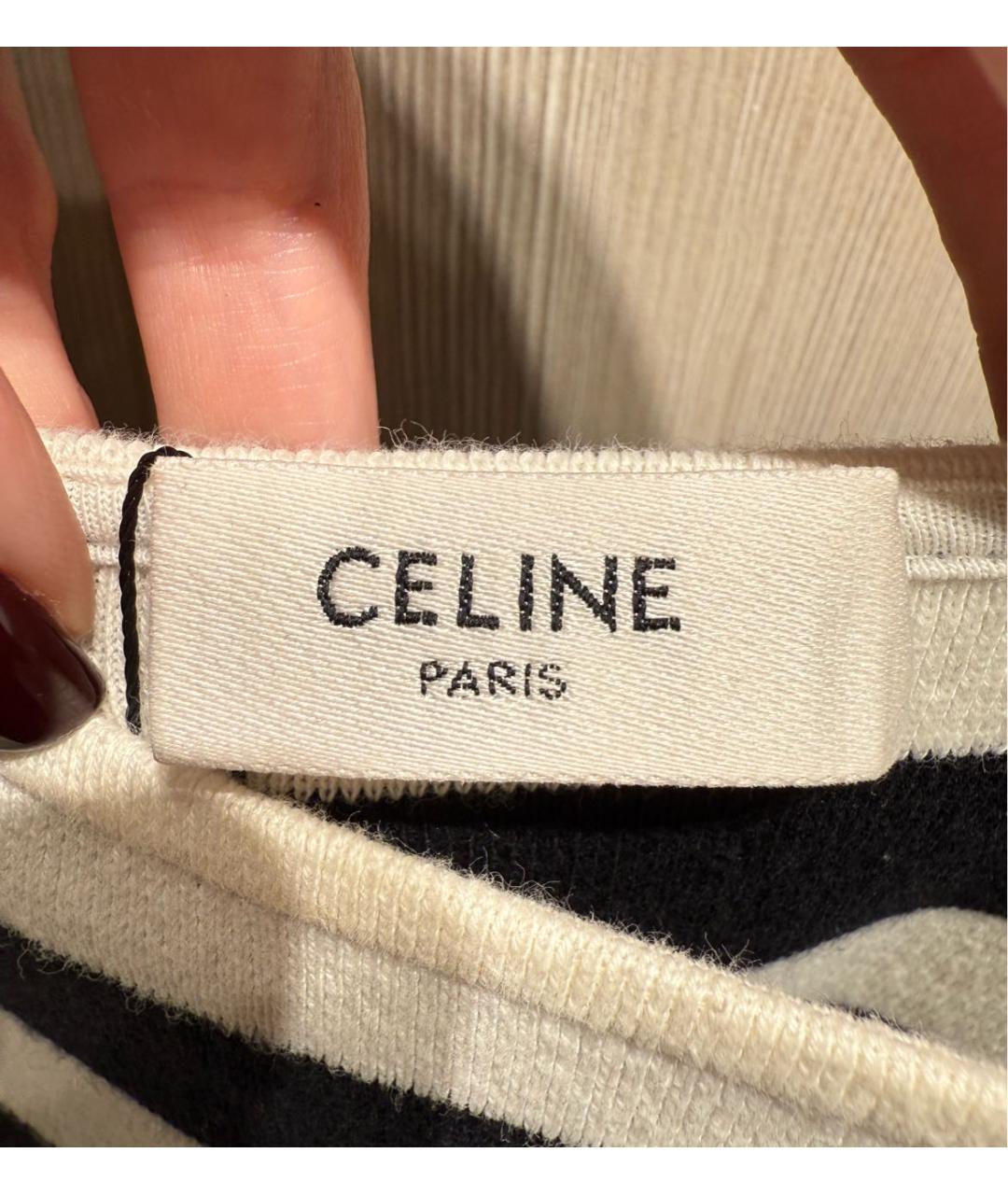 CELINE Хлопковый джемпер / свитер, фото 6