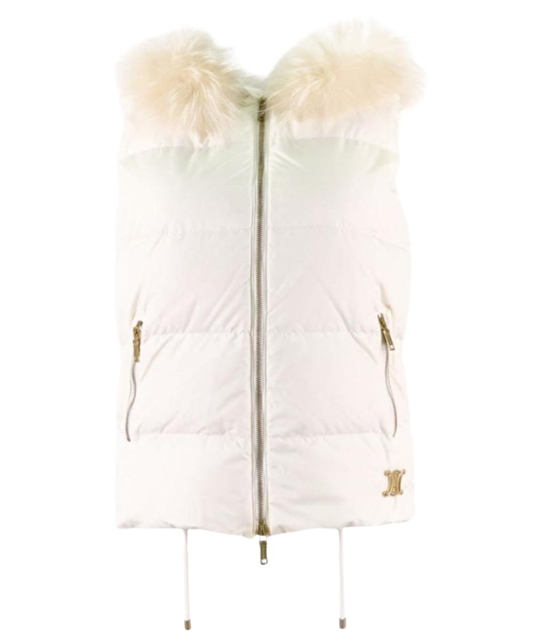 CELINE Белый полиамидовый жилет, фото 1