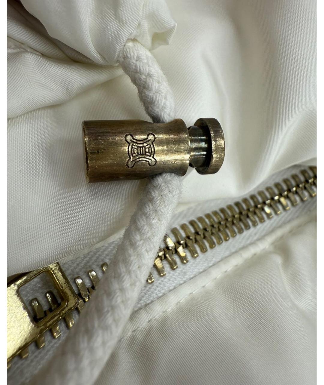 CELINE Белый полиамидовый жилет, фото 7