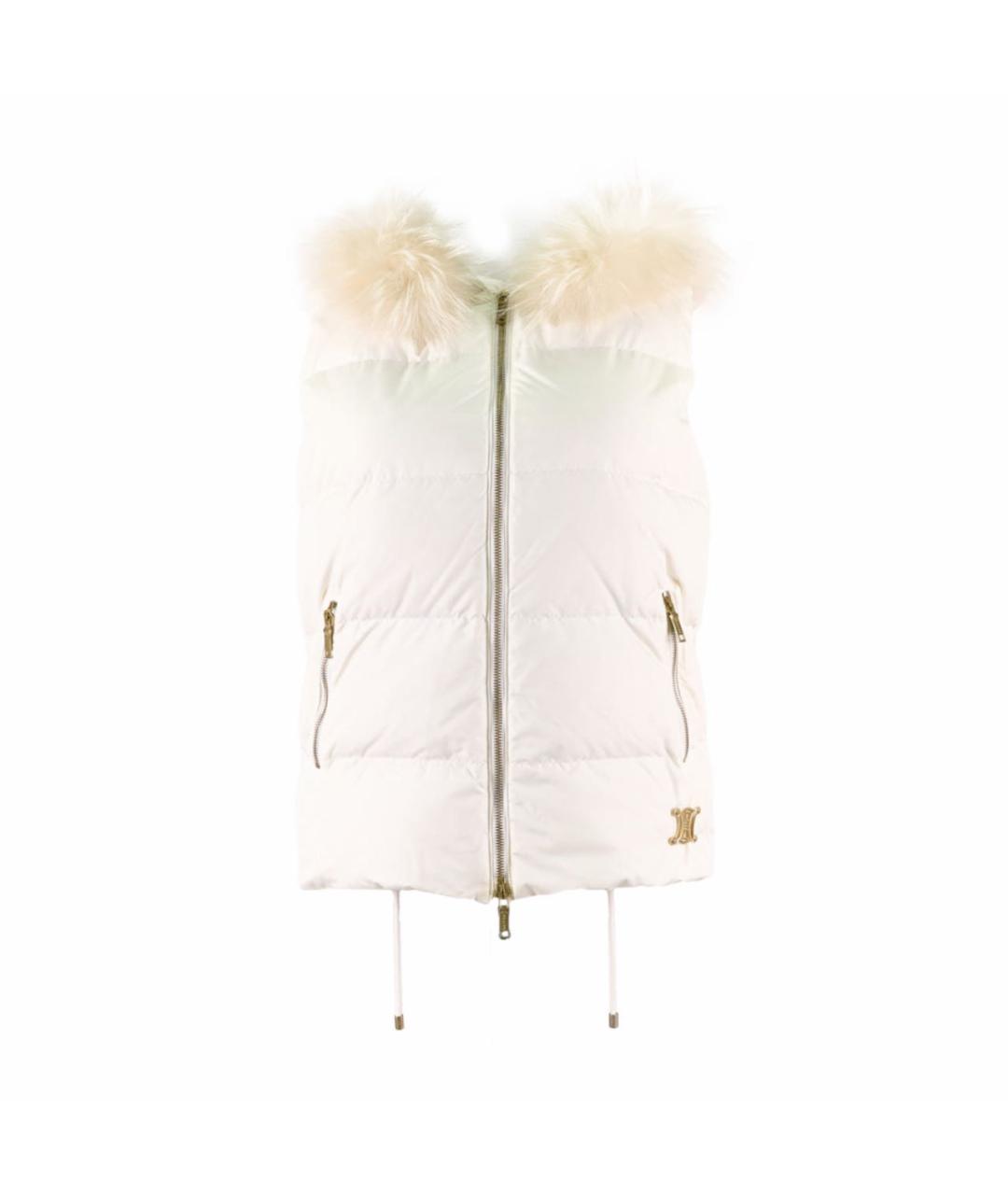 CELINE Белый полиамидовый жилет, фото 8