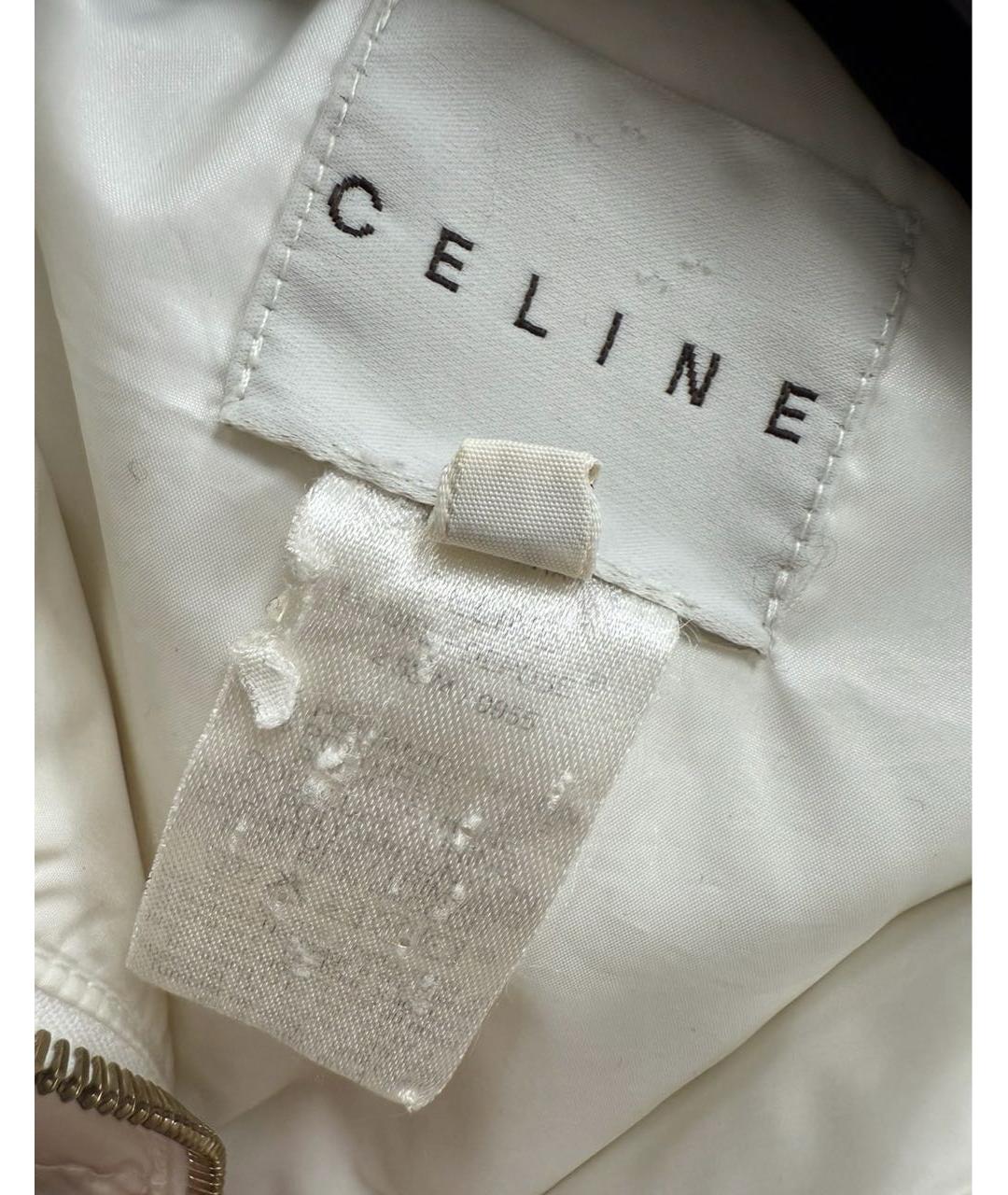 CELINE Белый полиамидовый жилет, фото 3