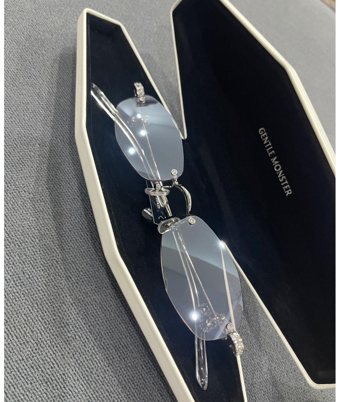 GENTLE MONSTER Фиолетовые пластиковые солнцезащитные очки, фото 3