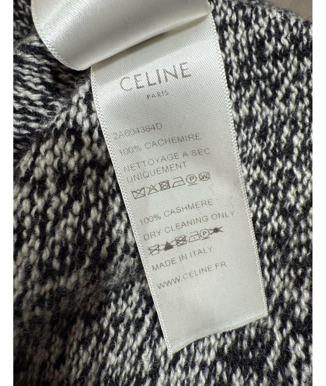 CELINE Антрацитовый кашемировый джемпер / свитер, фото 5