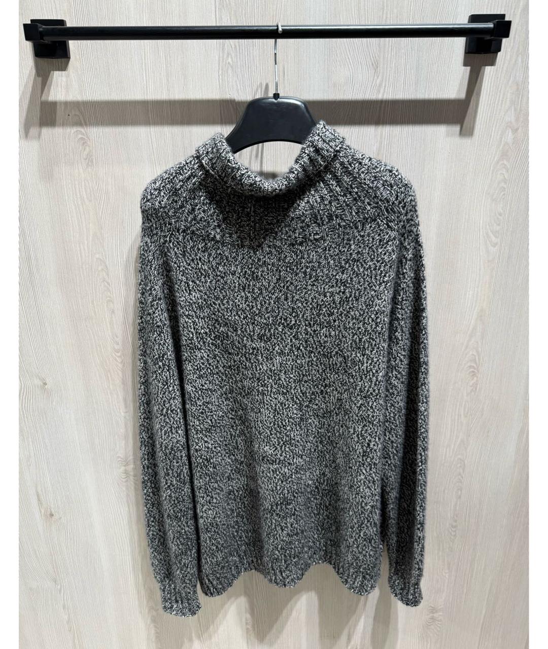 CELINE Антрацитовый кашемировый джемпер / свитер, фото 2