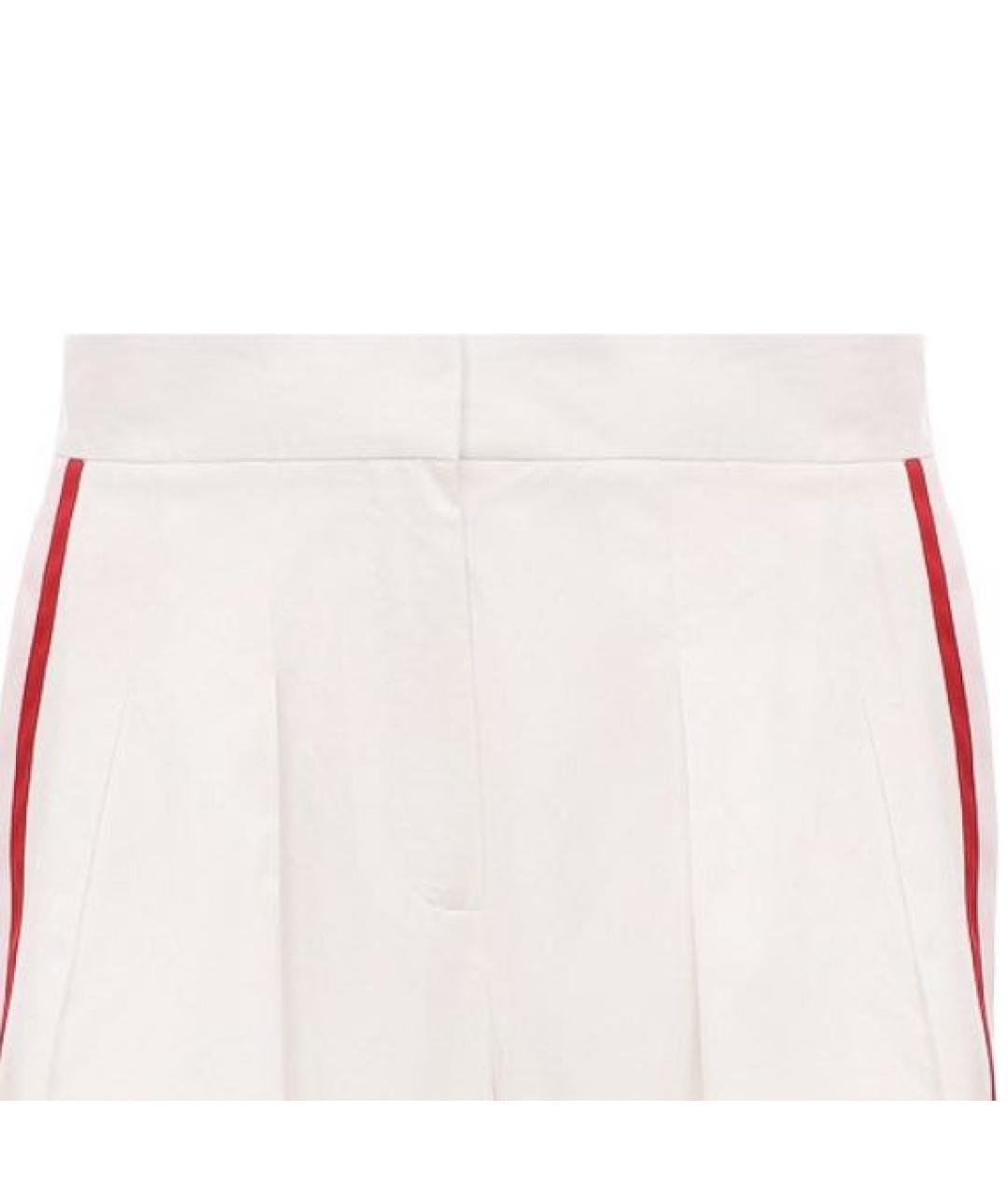 PORTS 1961 Белые вискозные брюки широкие, фото 3