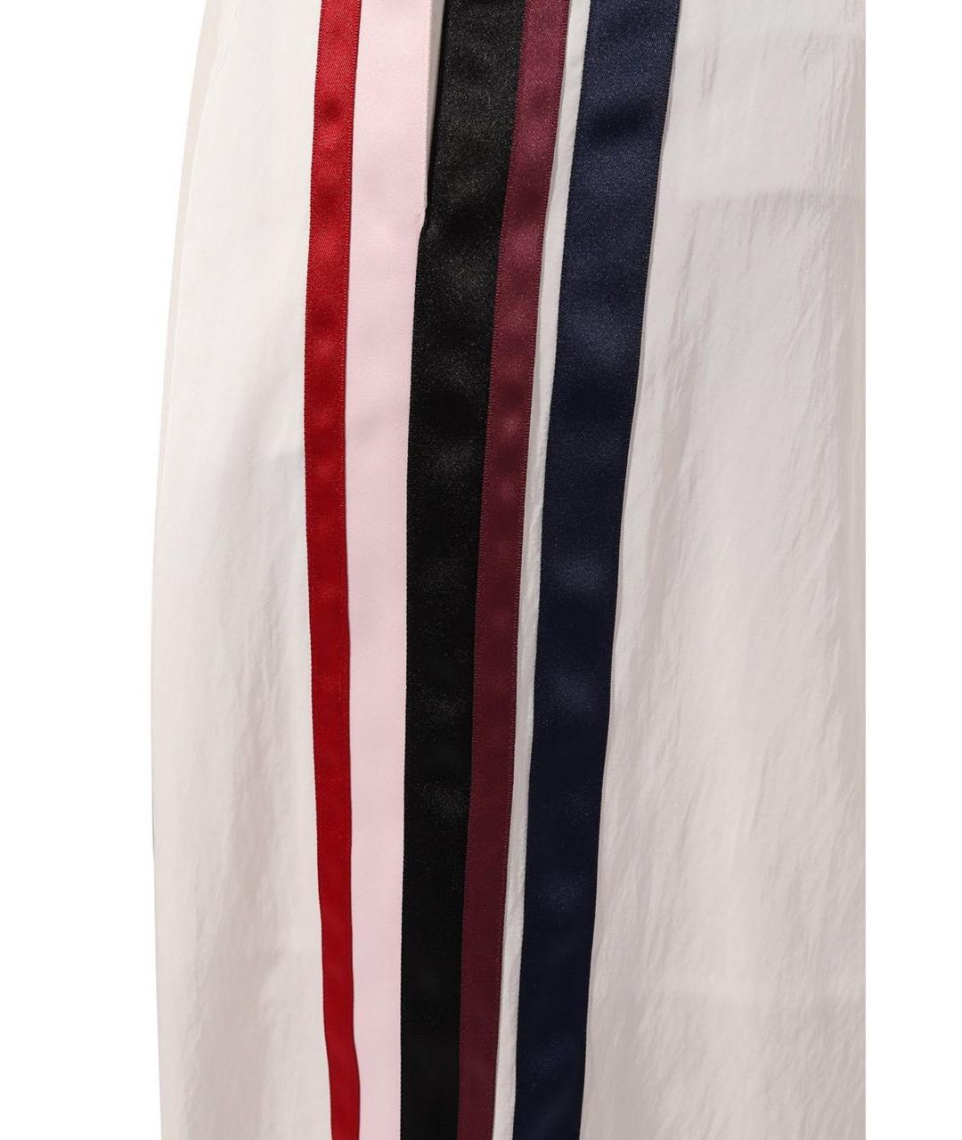 PORTS 1961 Белые вискозные брюки широкие, фото 4