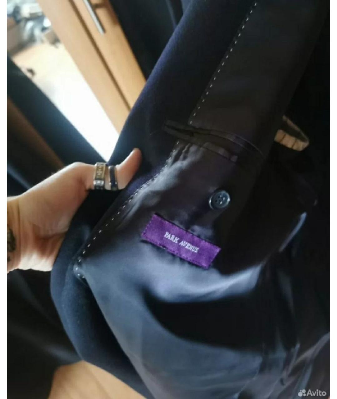 LORO PIANA Черное шерстяное пальто, фото 5