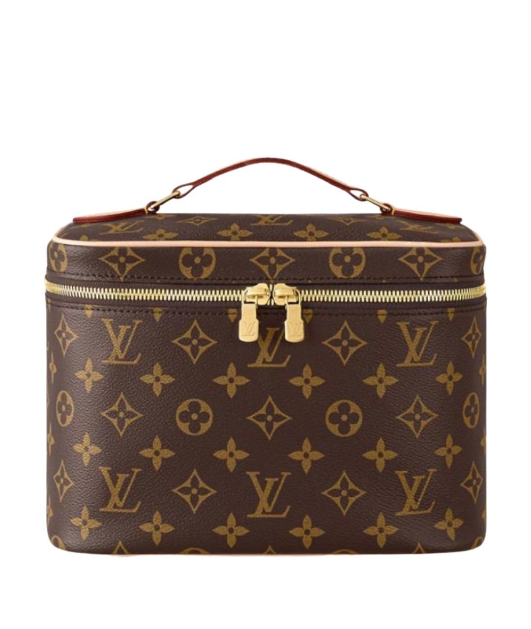 LOUIS VUITTON Коричневая косметичка, фото 1