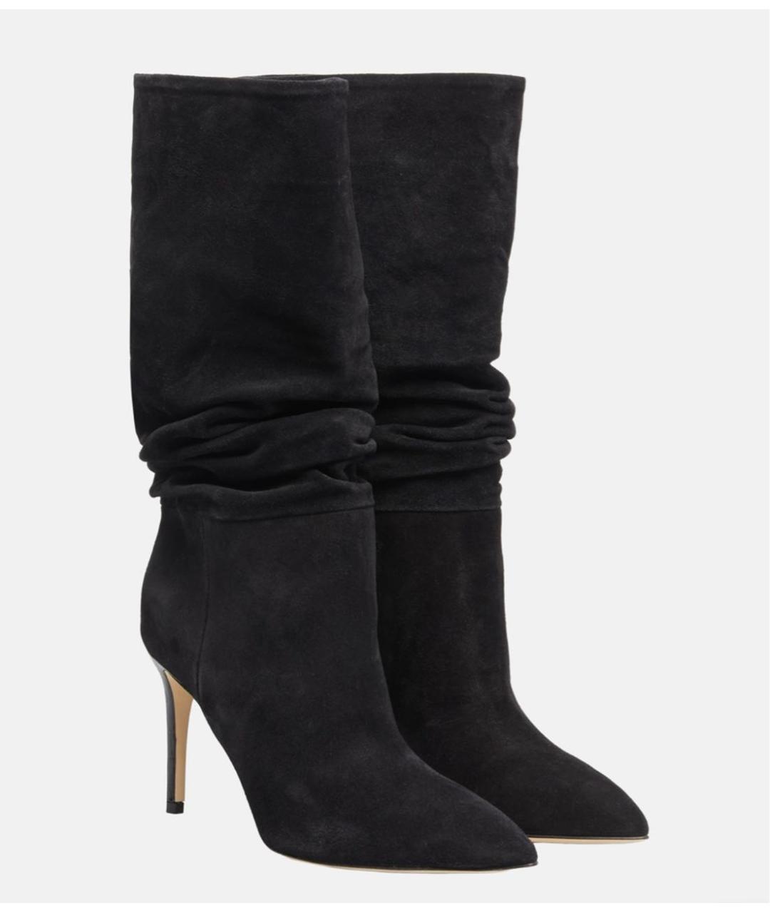 PARIS TEXAS Черные кожаные ботильоны, фото 2