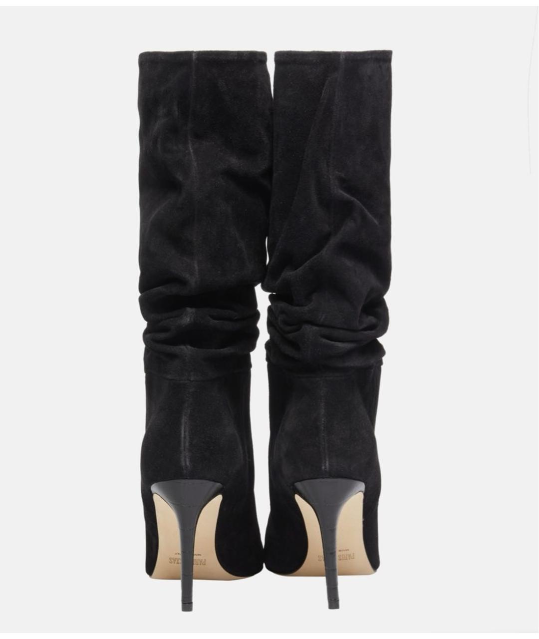 PARIS TEXAS Черные кожаные ботильоны, фото 3