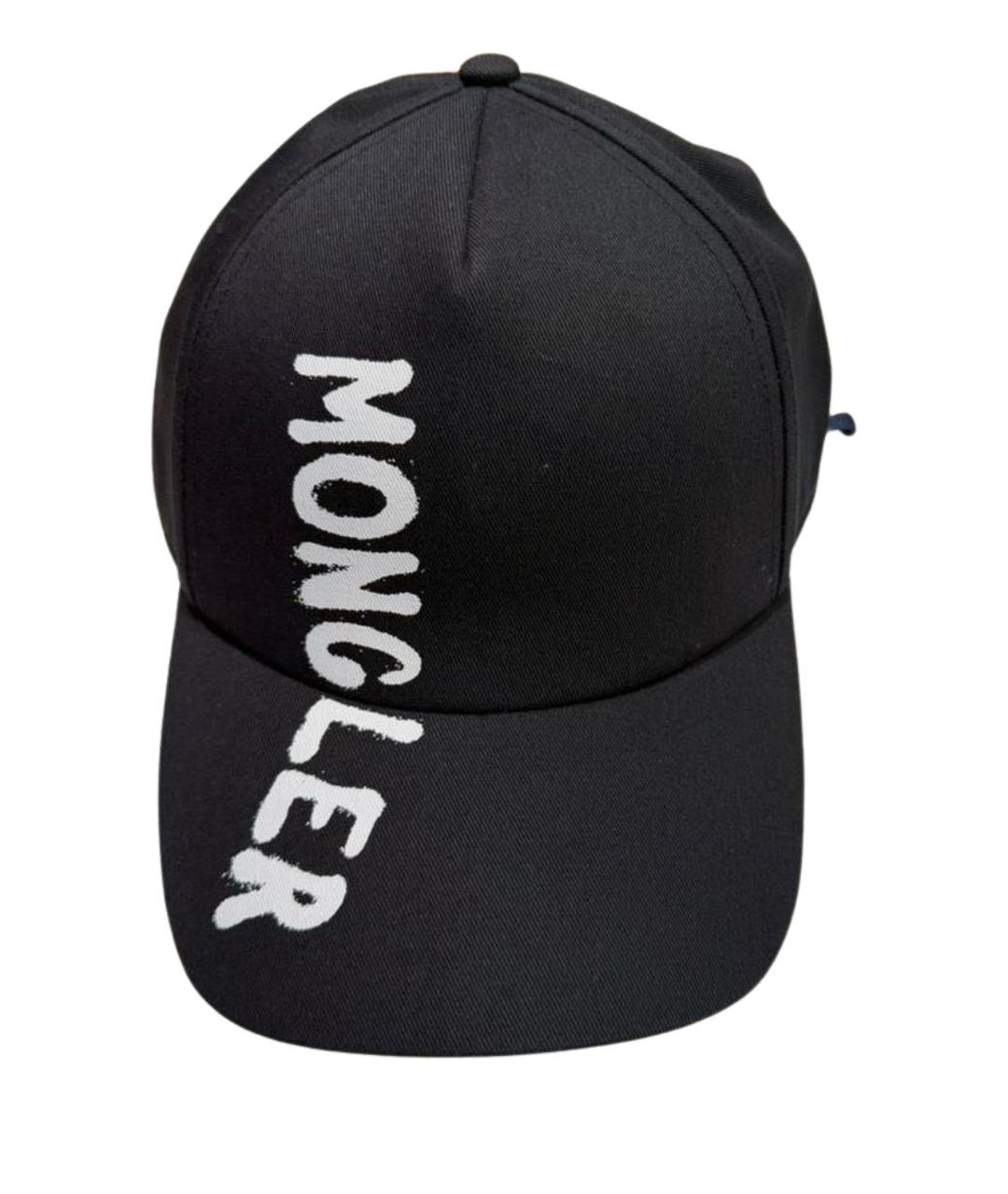 MONCLER Черная кепка/бейсболка, фото 1