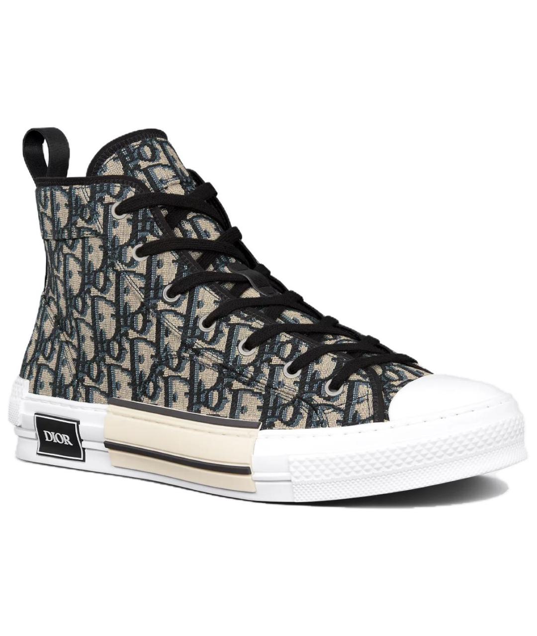 CHRISTIAN DIOR Черные высокие кроссовки / кеды, фото 3