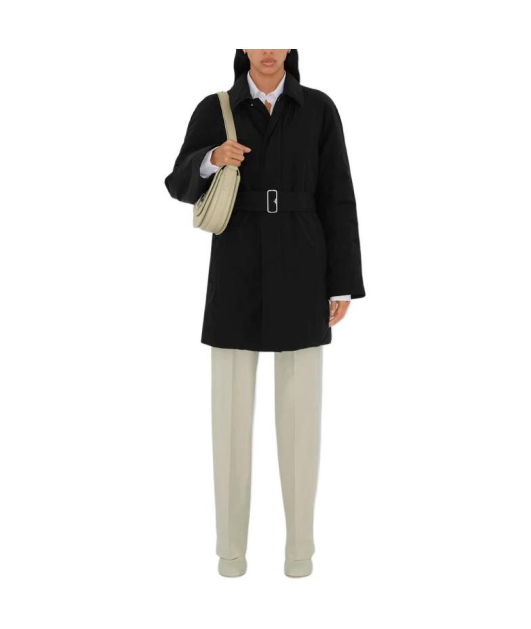 BURBERRY Черный тренч/плащ, фото 2