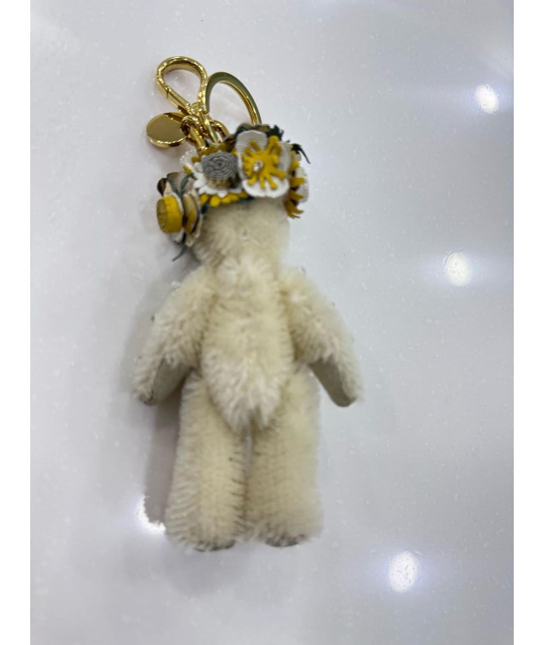 PRADA Белый брелок, фото 3