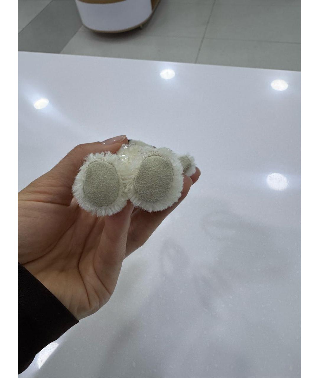 PRADA Белый брелок, фото 6