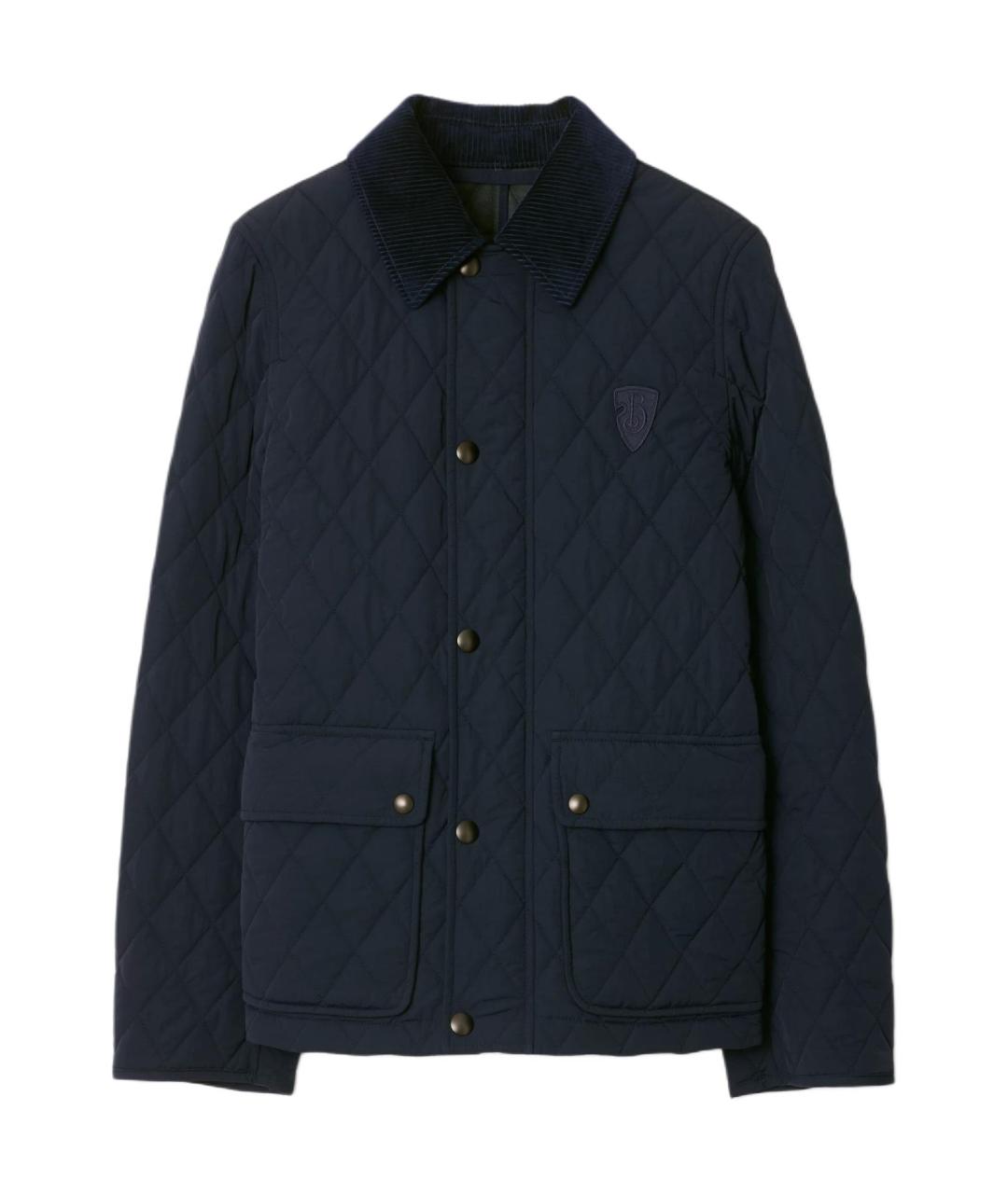 BURBERRY Темно-синяя куртка, фото 1