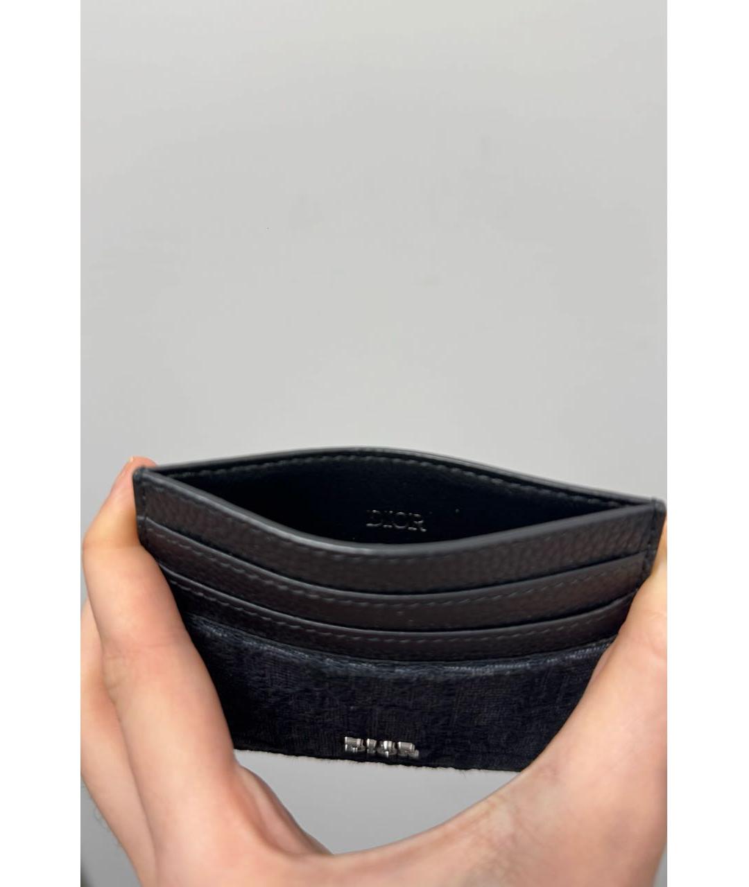 CHRISTIAN DIOR Темно-синий кардхолдер, фото 3