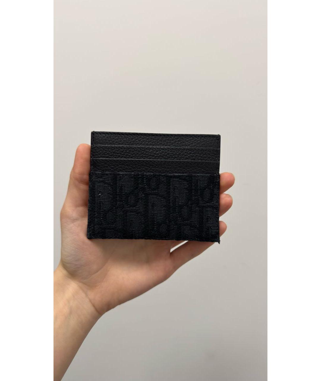 CHRISTIAN DIOR Темно-синий кардхолдер, фото 2