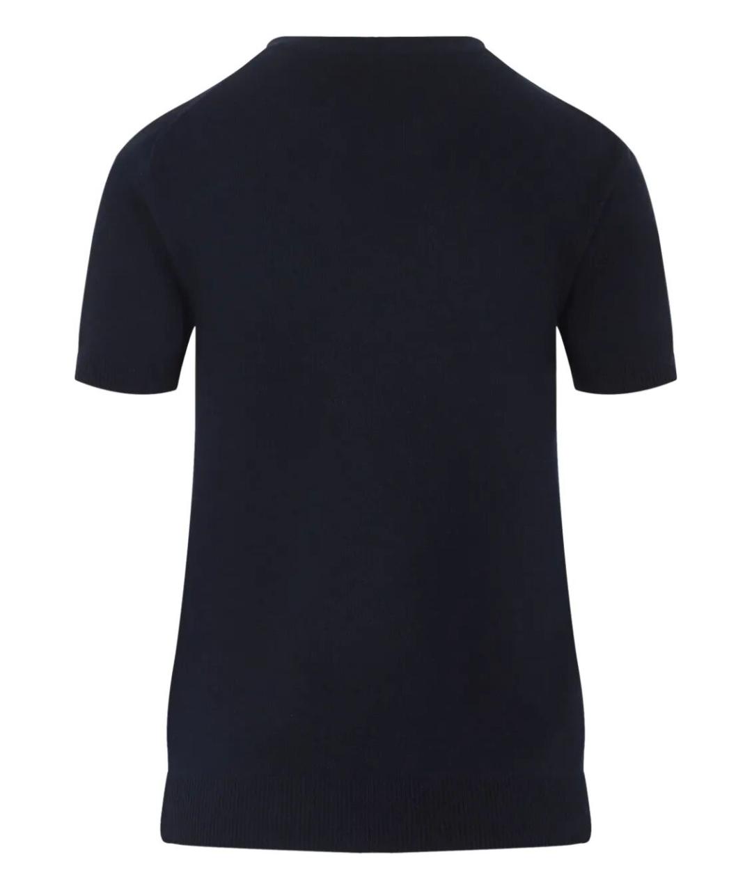 MIU MIU Темно-синий кашемировый джемпер / свитер, фото 3