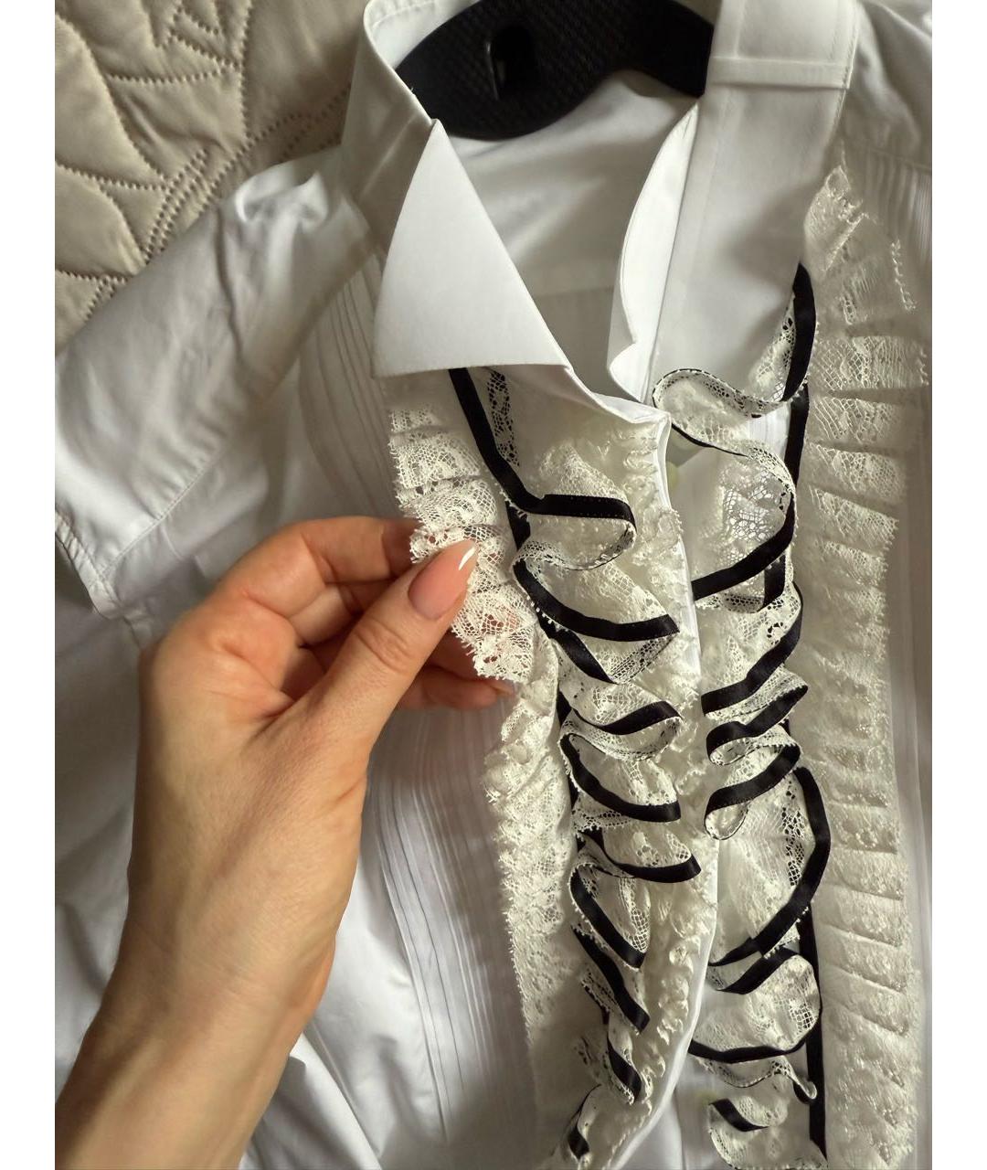 DOLCE&GABBANA Белая рубашка, фото 3