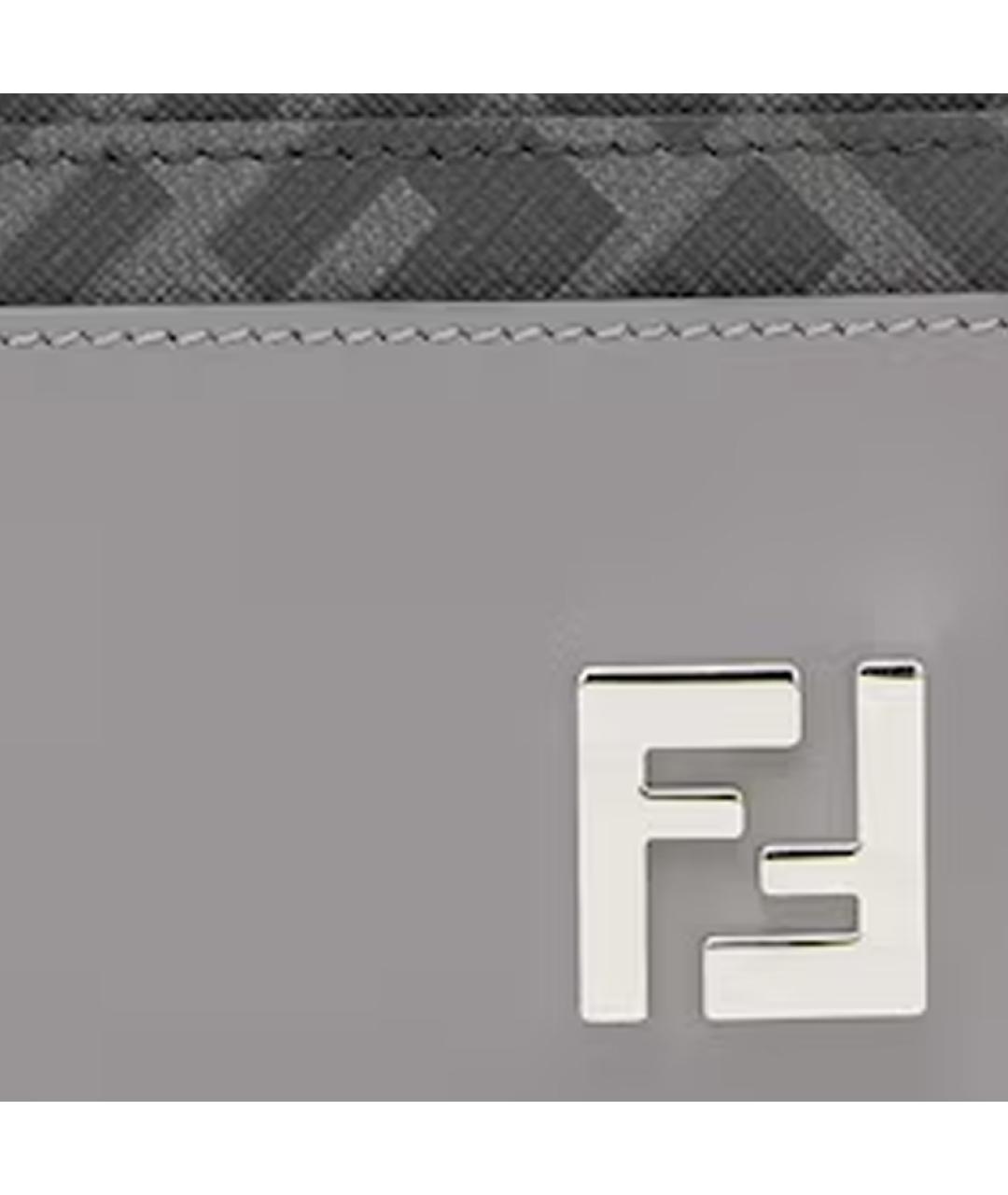 FENDI Серый кардхолдер, фото 4