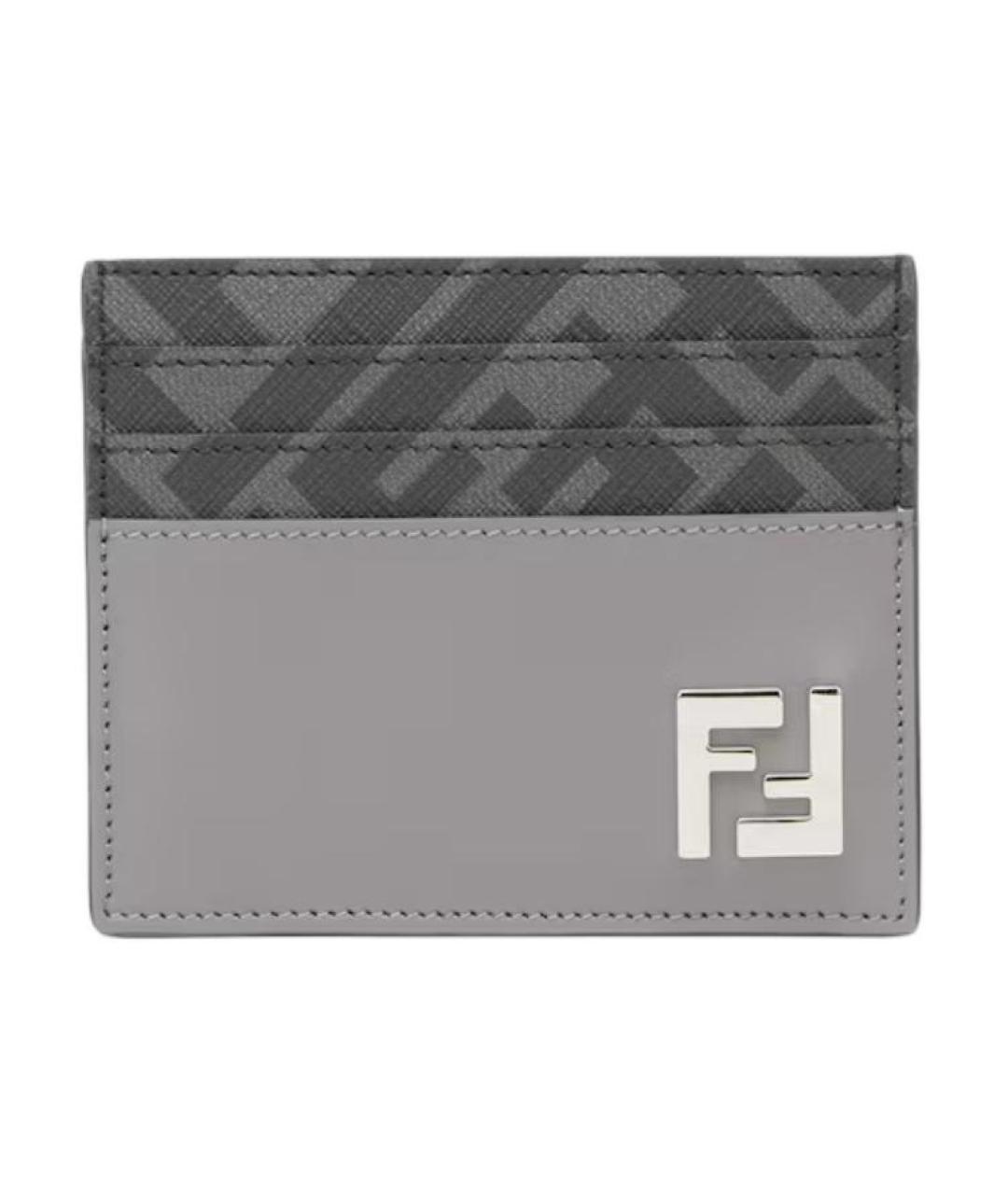 FENDI Серый кардхолдер, фото 1
