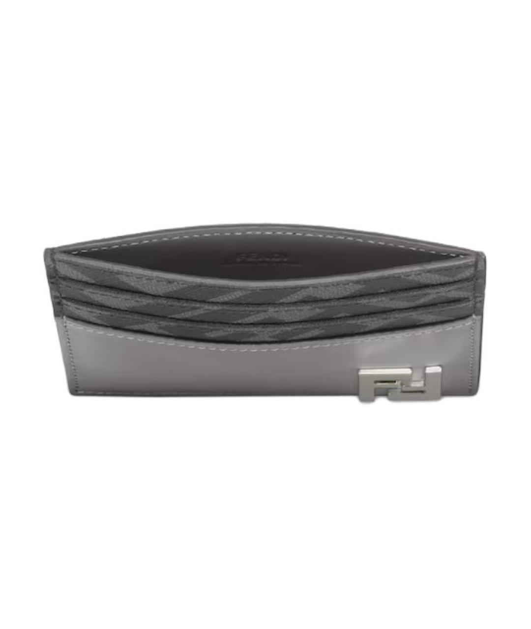 FENDI Серый кардхолдер, фото 3