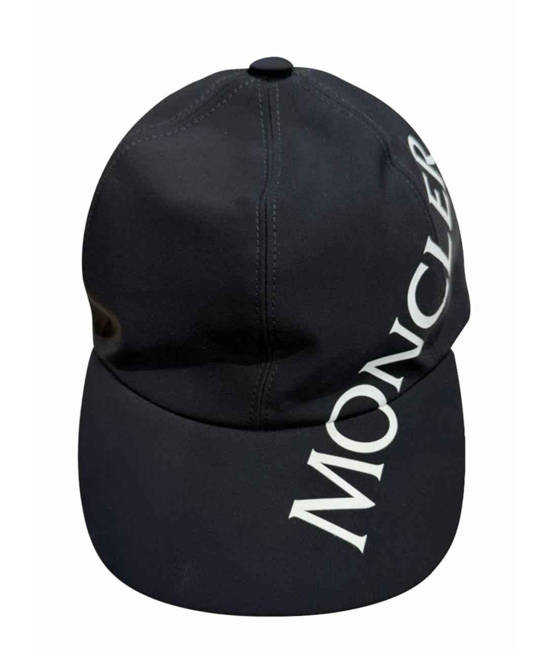 MONCLER Черная кепка/бейсболка, фото 1