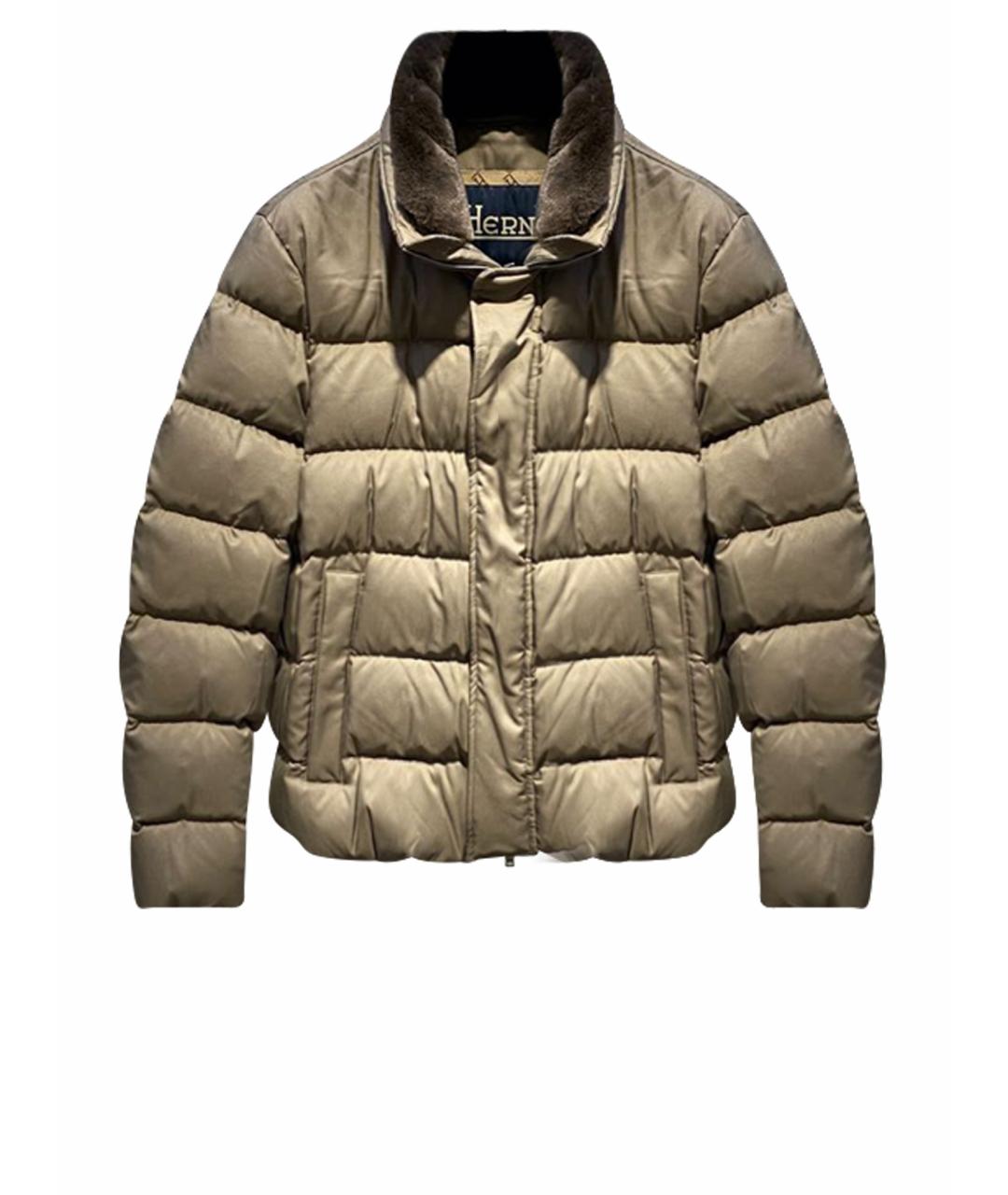 HERNO Бежевая куртка, фото 1