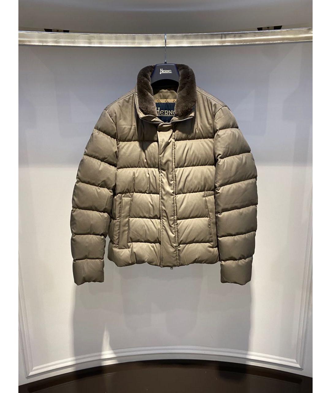 HERNO Бежевая куртка, фото 3