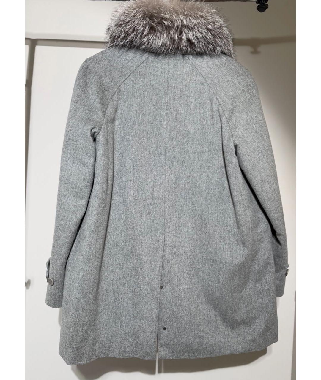 LORO PIANA Серая кашемировая парка, фото 2