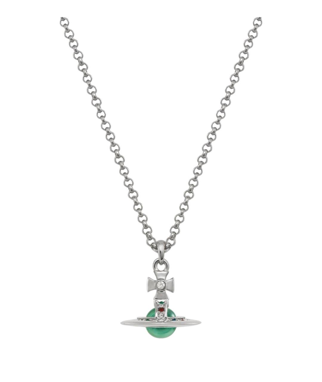 VIVIENNE WESTWOOD Серебряное латунное колье, фото 1