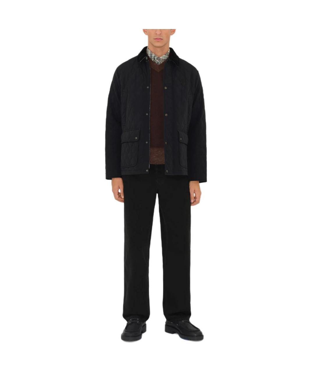 BURBERRY Черная куртка, фото 2