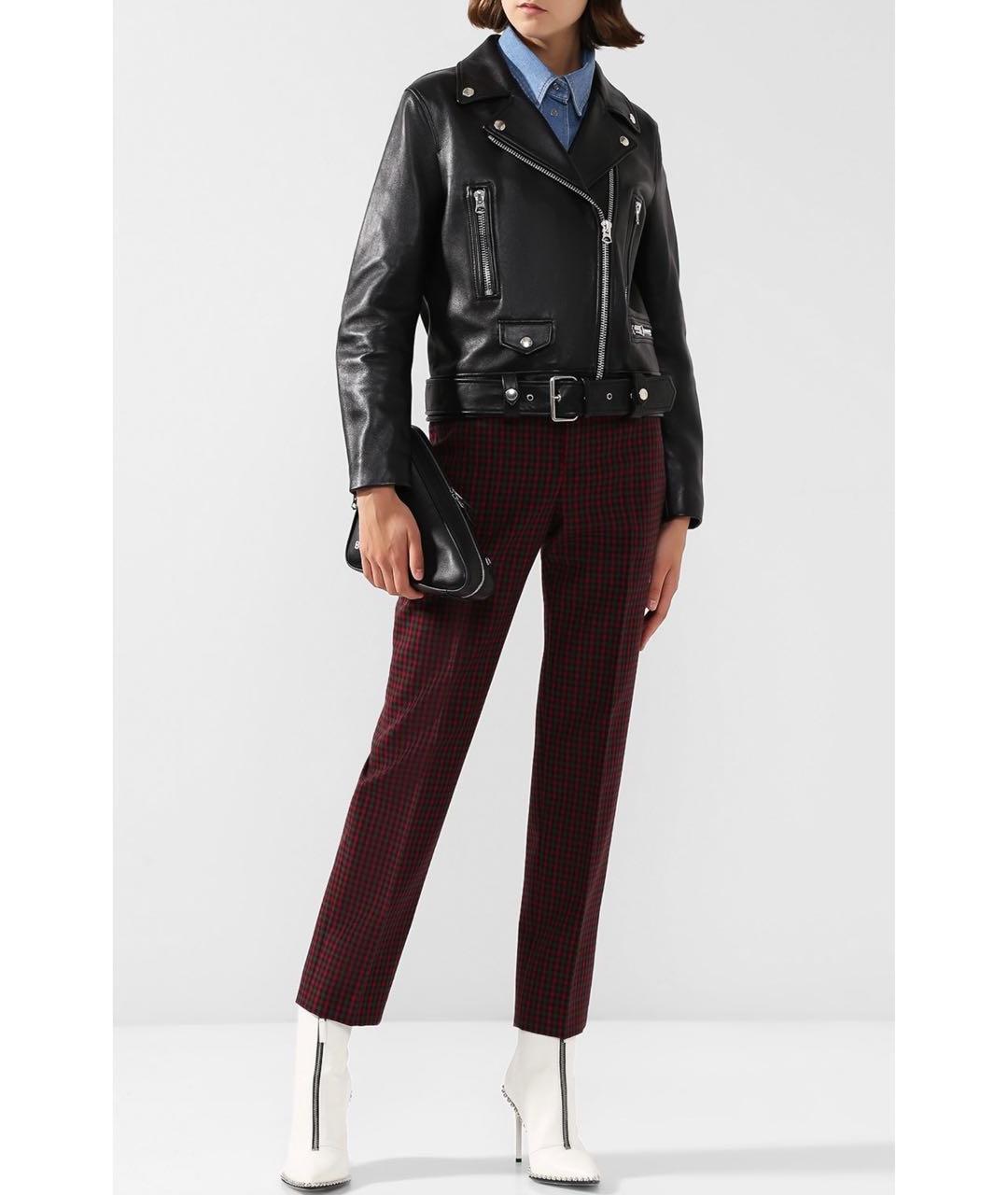 ACNE STUDIOS Черная кожаная куртка, фото 5