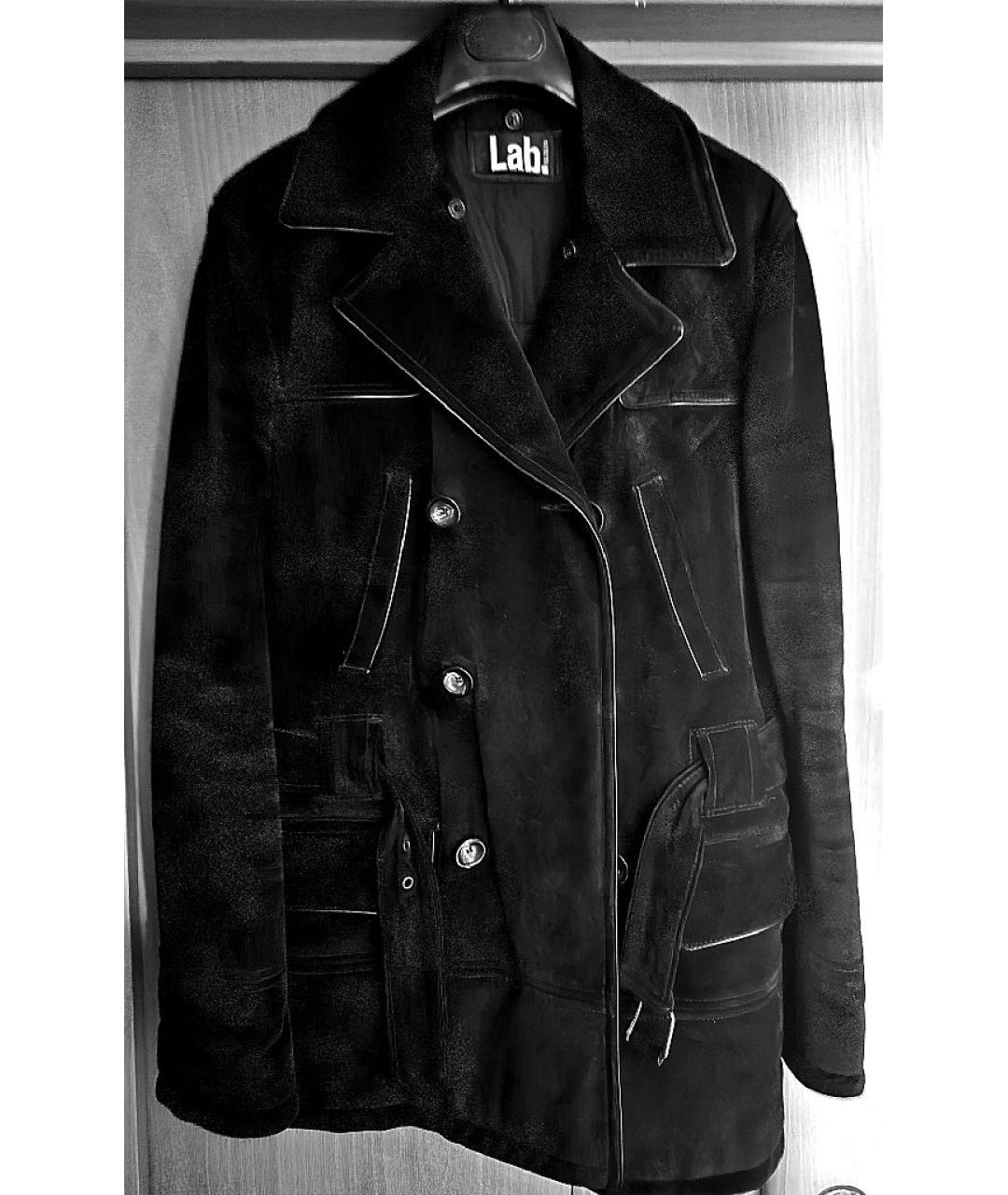 PAL ZILERI Черная замшевая куртка, фото 10