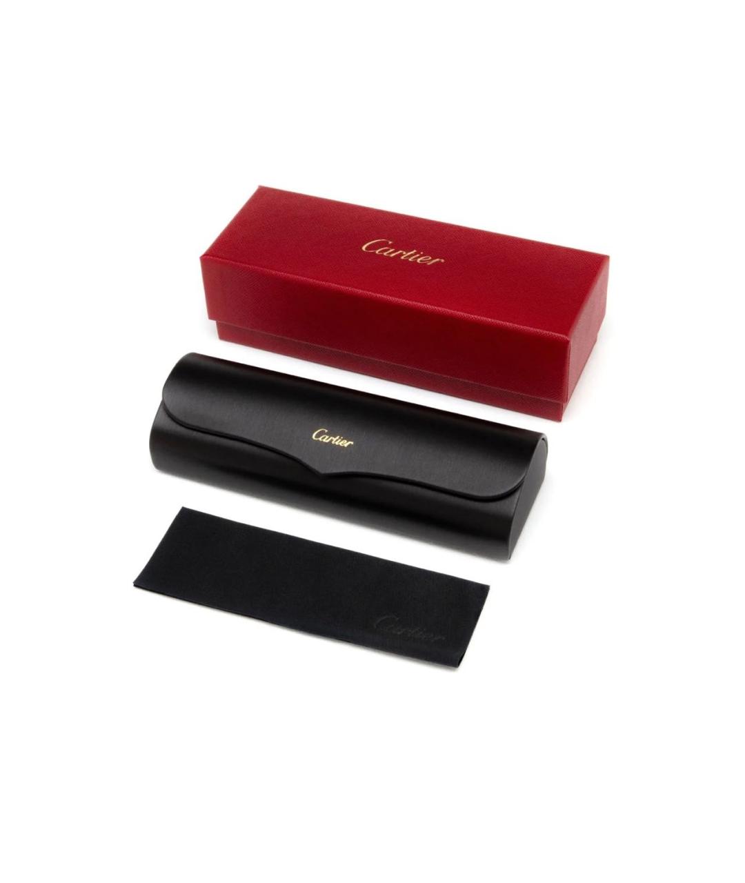 CARTIER Бежевые пластиковые солнцезащитные очки, фото 4