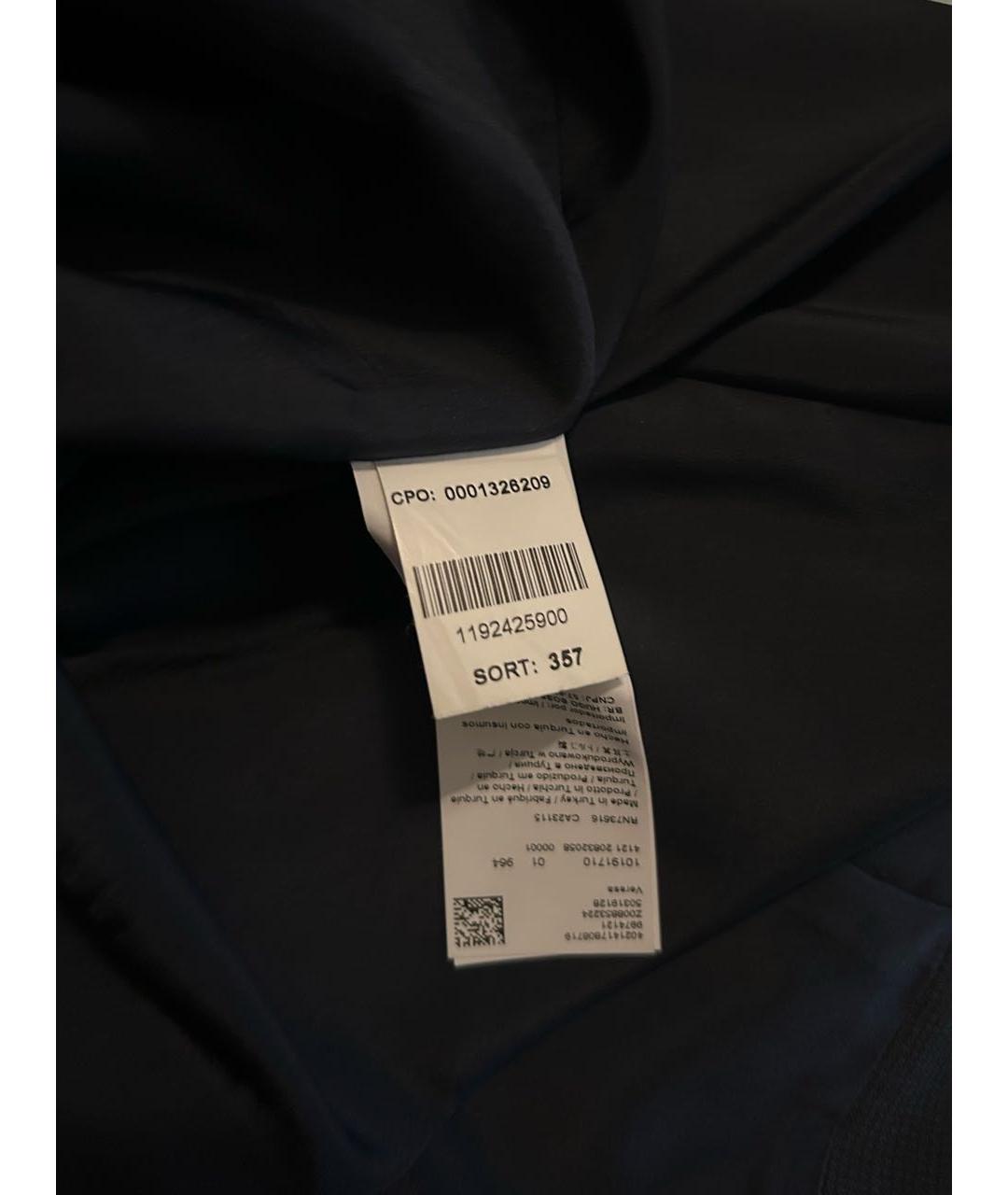 HUGO BOSS Черная шерстяная юбка миди, фото 4