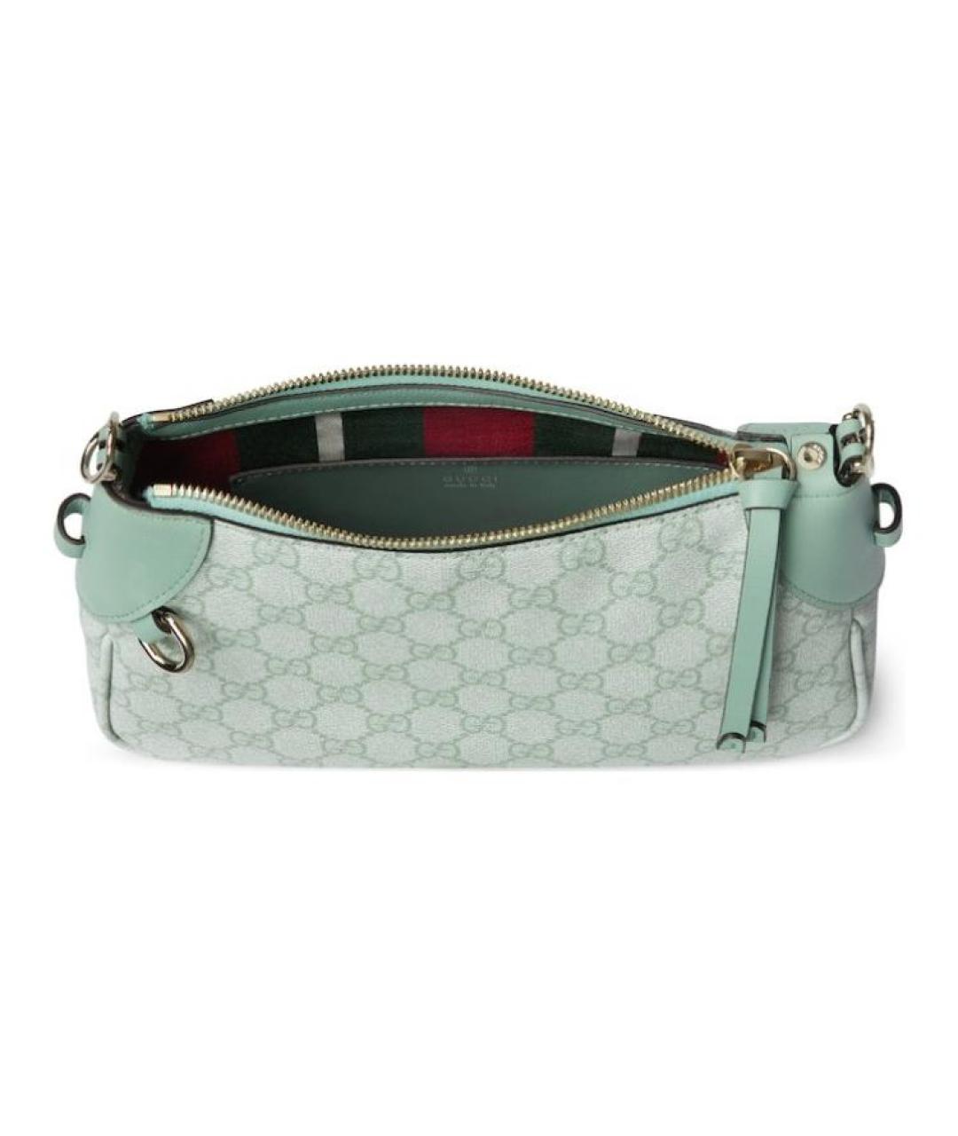 GUCCI Бирюзовая сумка через плечо, фото 5